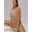 Solid Color Letter Print Casual T Shirt, Crew Neck Short Sleeve Sports Top, Women's Clothing