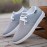 Men's Vintage Colour Block Walking Shoes, Comfy Non Slip Lace Up Durable Shoes For Men's Outdoor Activities