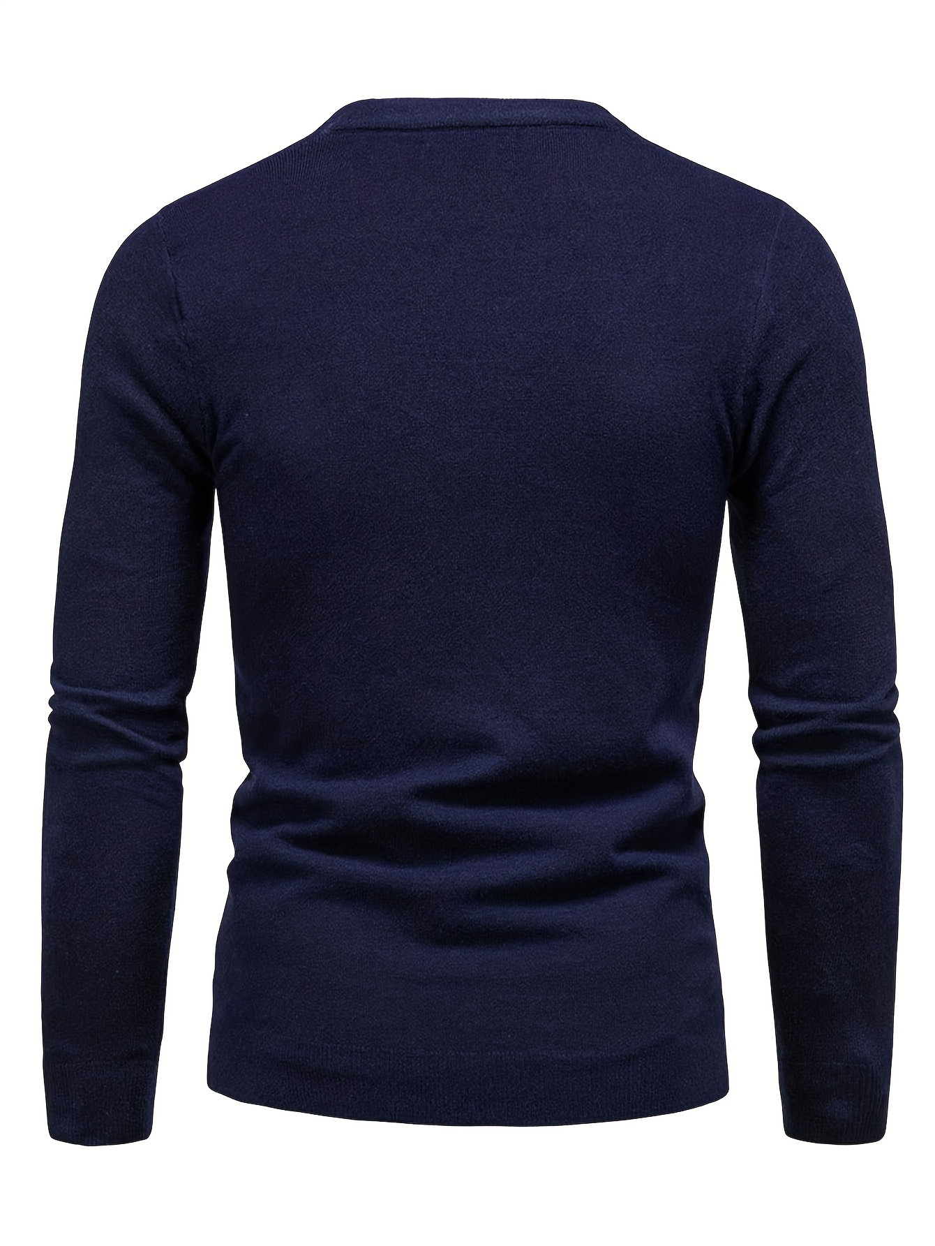 jokes pattern chic novel sweater mens casual warm middle stretch crew neck pullover sweater for fall winter details 11